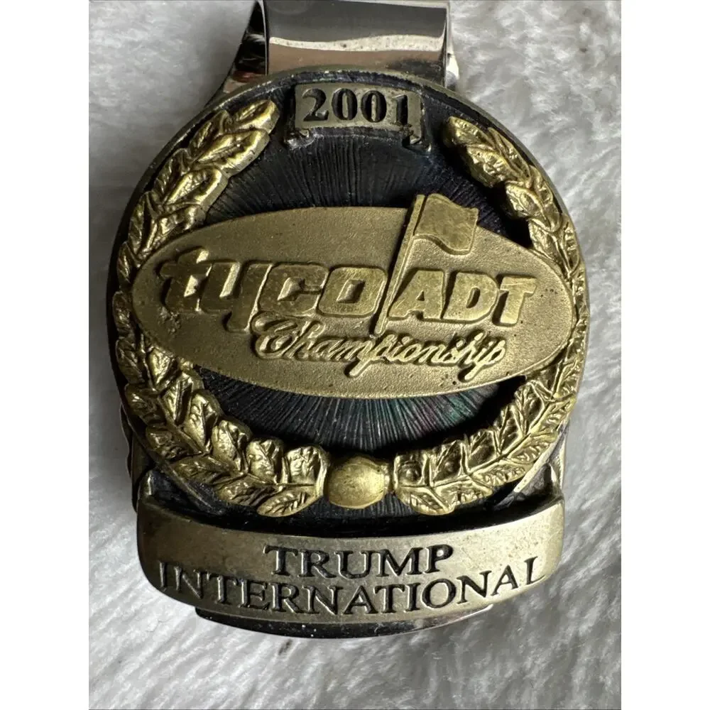 2001 TYCO ADT Championship TRUMP INTERNATIONAL Golf Money Clip